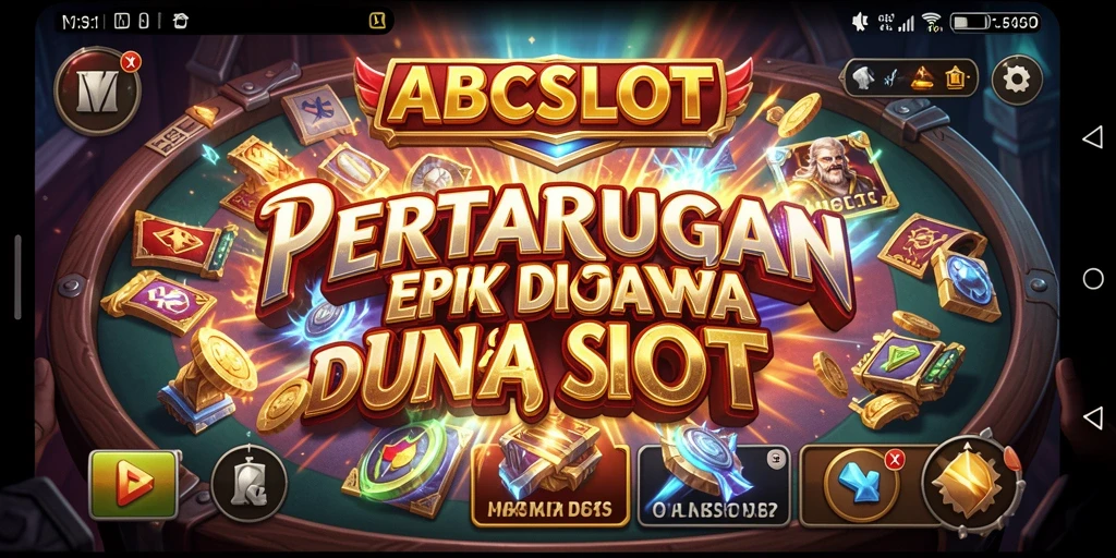 Cuplikan gameplay menegangkan dalam <strong>ABCSLOT</strong>, pertempuran yang penuh aksi.