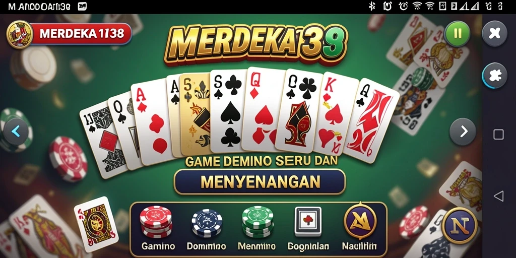 Tampilan visual menarik dari gameplay MERDEKA138.