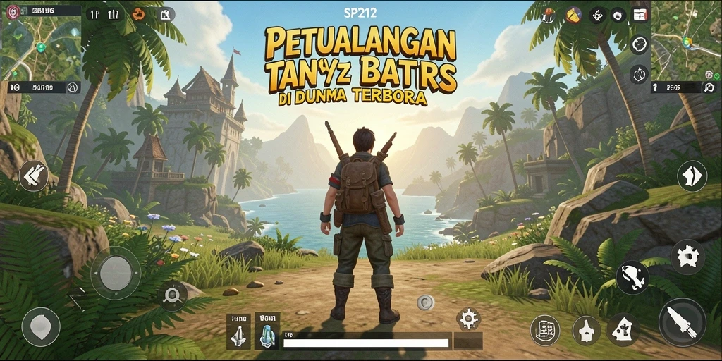 Gameplay SP212 yang menakjubkan di dunia terbuka yang luas.