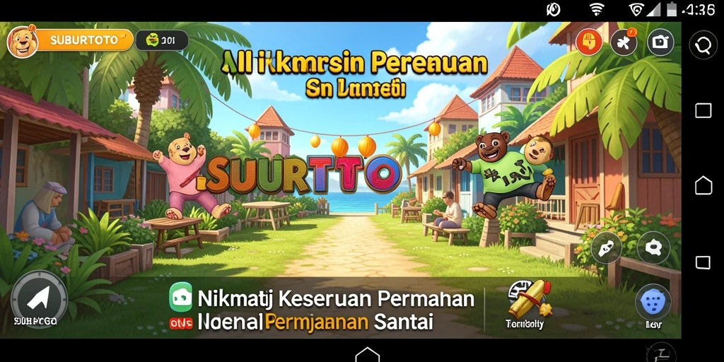 Tampilan gameplay SUBURTOTO yang menarik dan penuh keseruan.